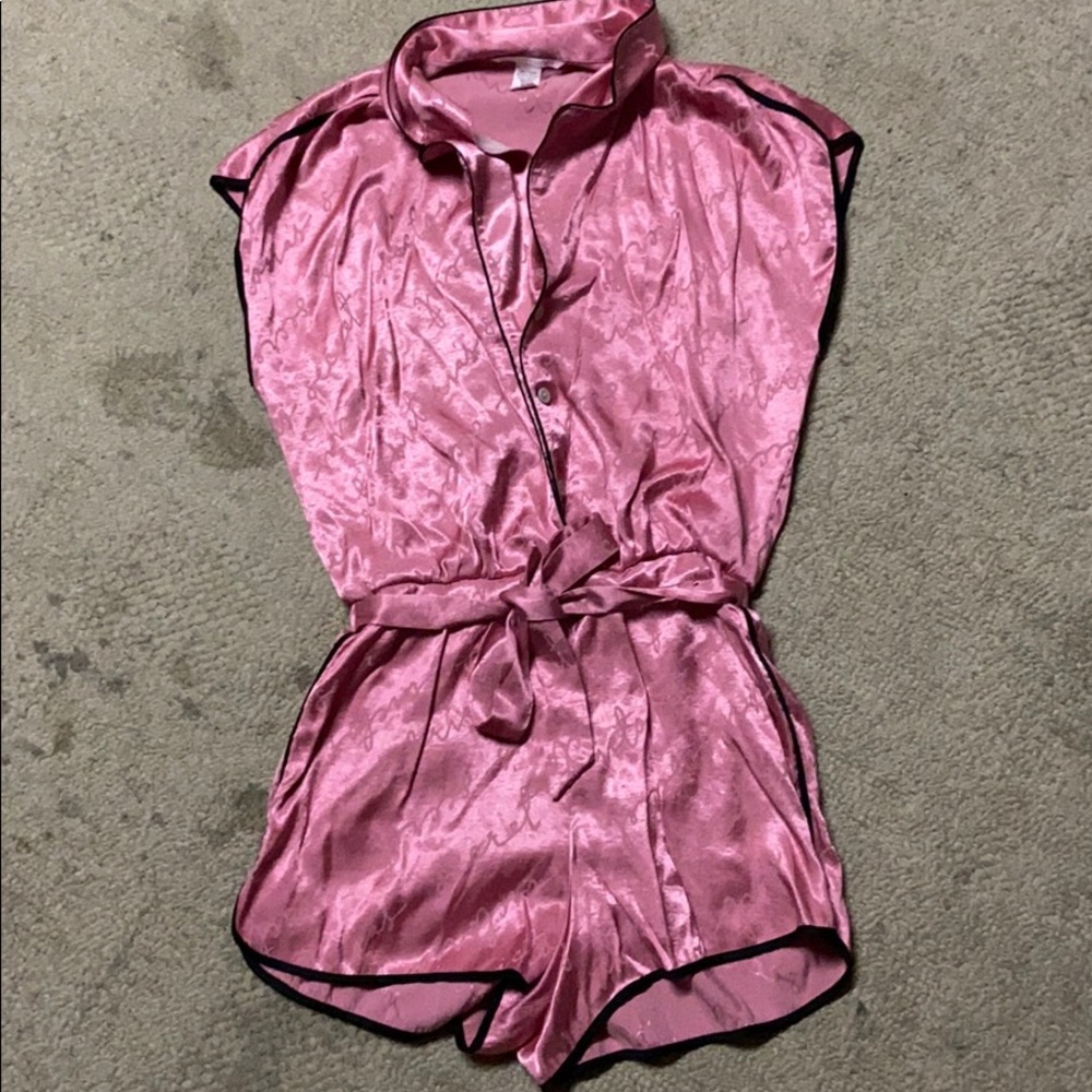 Super comfy and sexy worn once romper pj’s